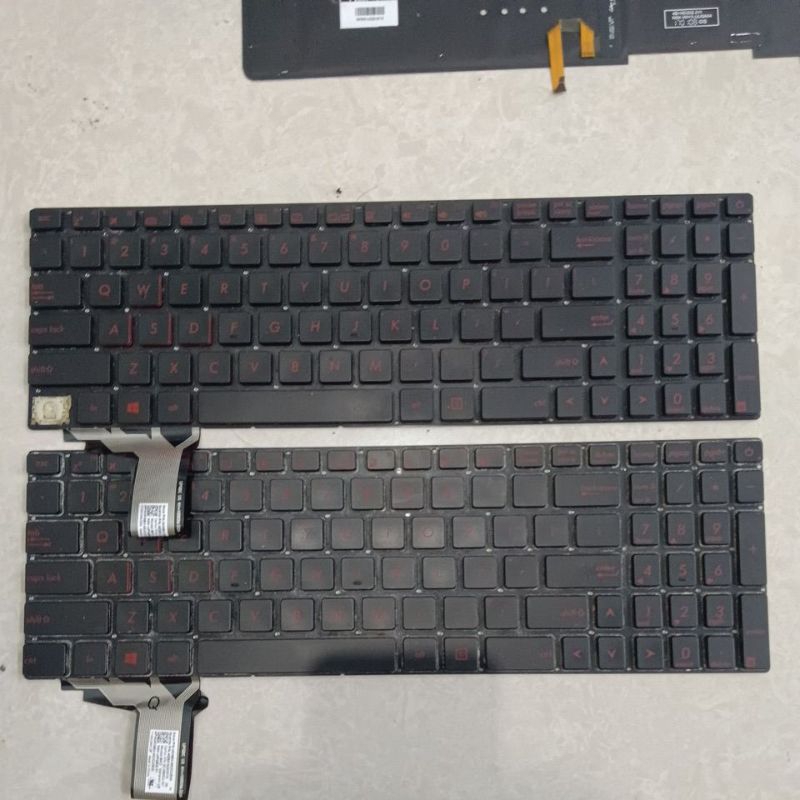 tuts tombol keyboard asus rog g771j
