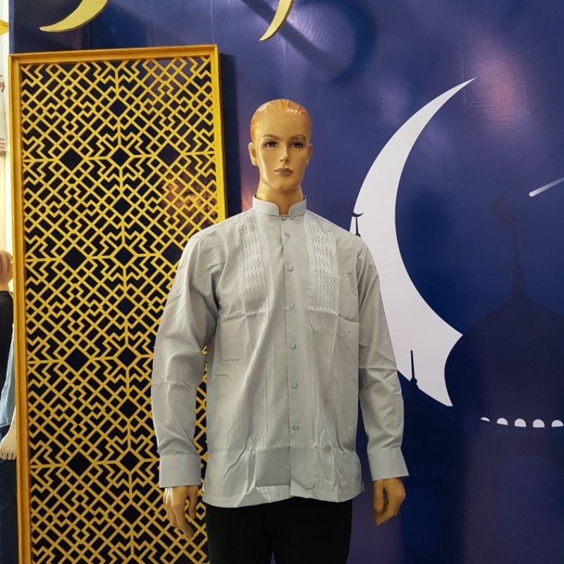 KEMEJA KOKO ALISAN PRIA | CASUAL SLIM FIT