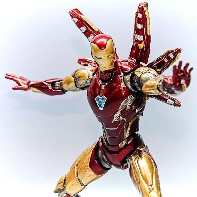 SHF Ironman Mark 85 Final Battle Avengers Ironman Mark85 Artikulasi