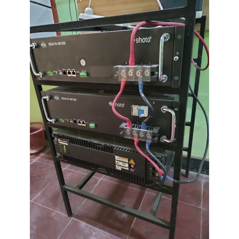 Rak Baterai Lifepo4 PLTS 4 / 5 bank sab