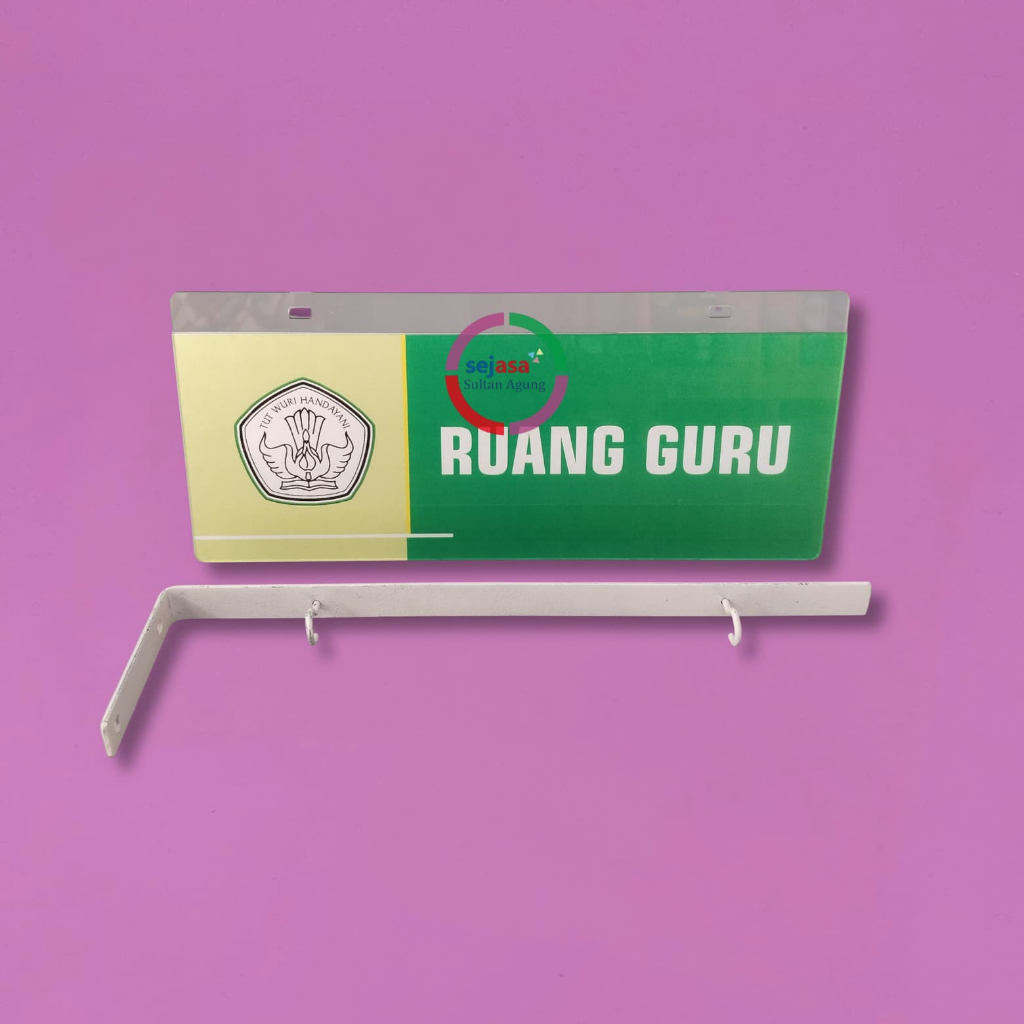 

Akrilik Nama Ruang Gantung Sekolah | Nama Ruang Guru | Papan Gantung Ruang Guru