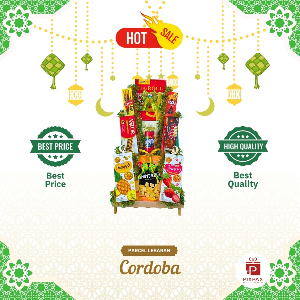 

Parcel Hampers Lebaran Unik Idul Fitri 2025 Pixpax - Seri Makanan | Cordoba