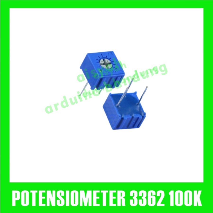 VR 3362P 104 100K OHM POTENTIOMETER POTENSIO 3362 TRIMPOT POTENSIO