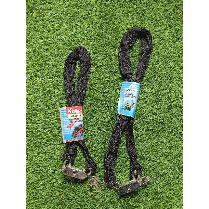 gembok kunci keamanan gembok anti maling gembok rantai sepeda motor serbaguna