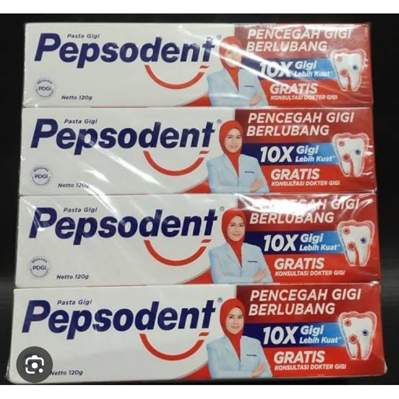Pasta Gigi Pepsodent, 75gr/120gr/ Promo 120+30gr & 225+25gr
