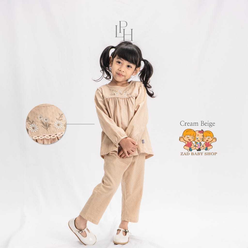 Little Palmerhaus - Baju Lebaran 2025 - Yarra Girl Attire Set (Setelan Tunik Anak Perempuan Usia 1-6