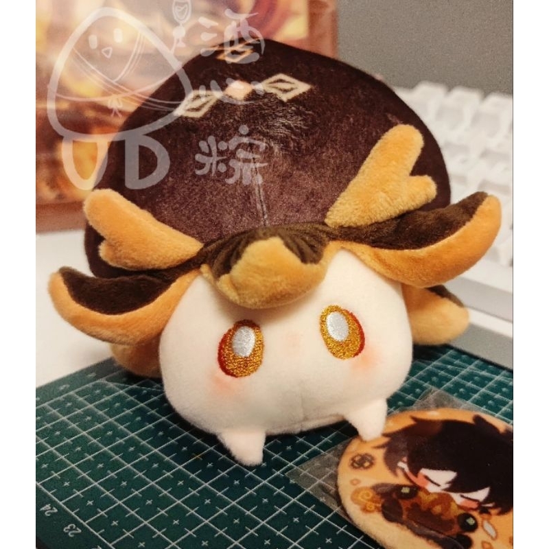 [READY] Boneka Fungus Doll Genshin Impact - Zhongli 10 cm