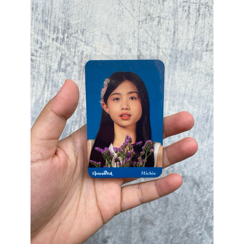 Photocard PC JKT48 Michie Flowerful Official