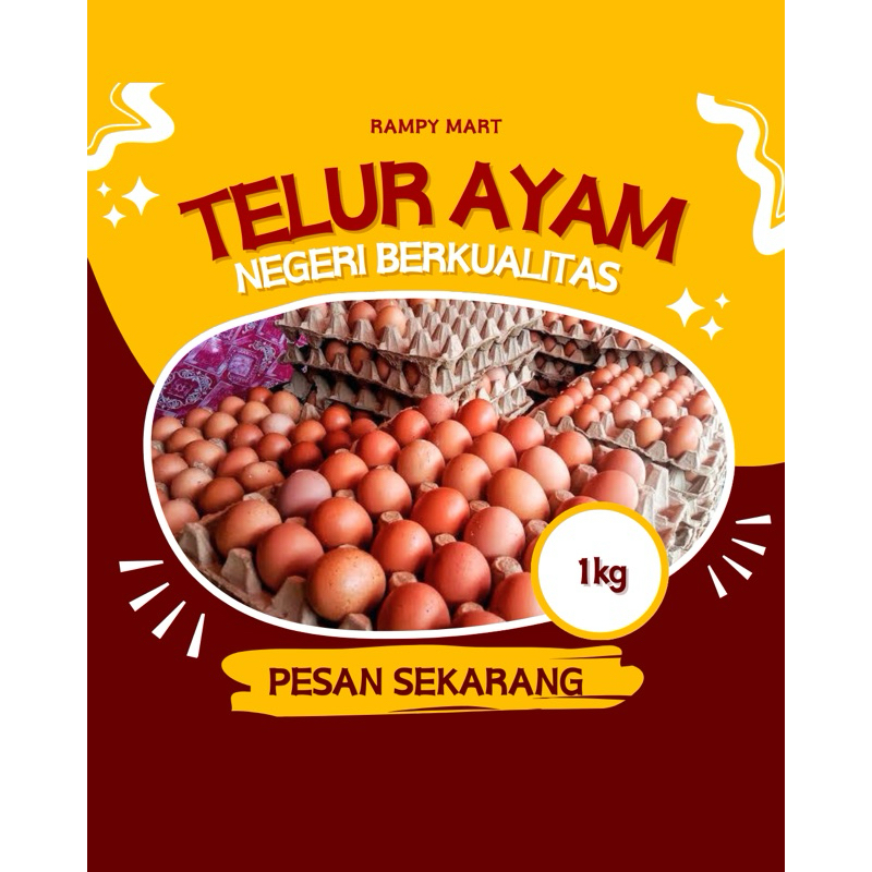 

Telur Ayam Negeri 1kg