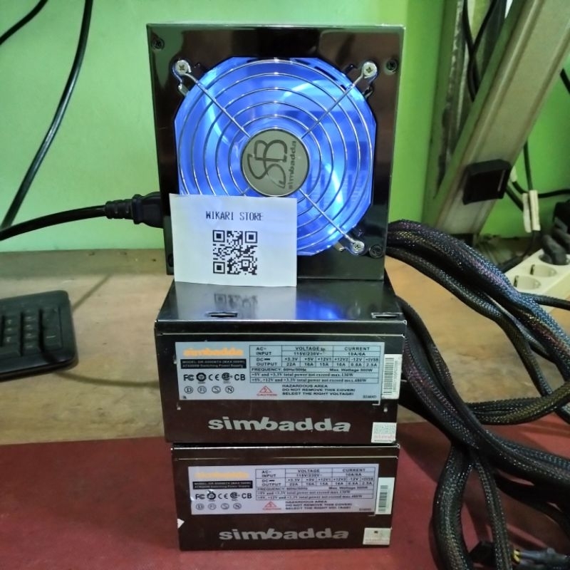 psu power supply simbadda 500w