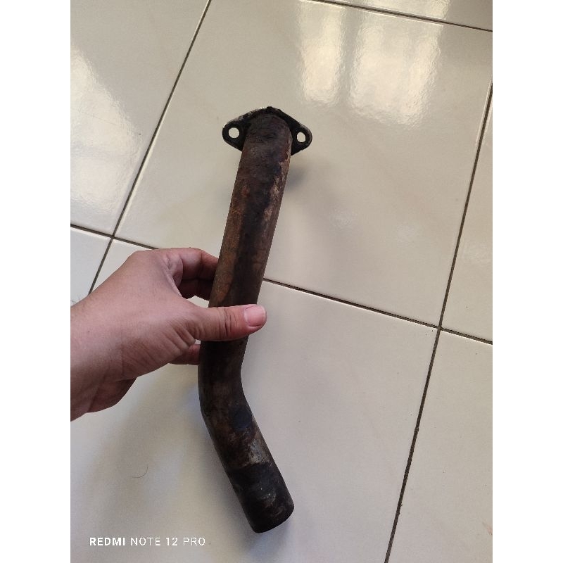 leher knalpot yamaha FIZ R original copotan