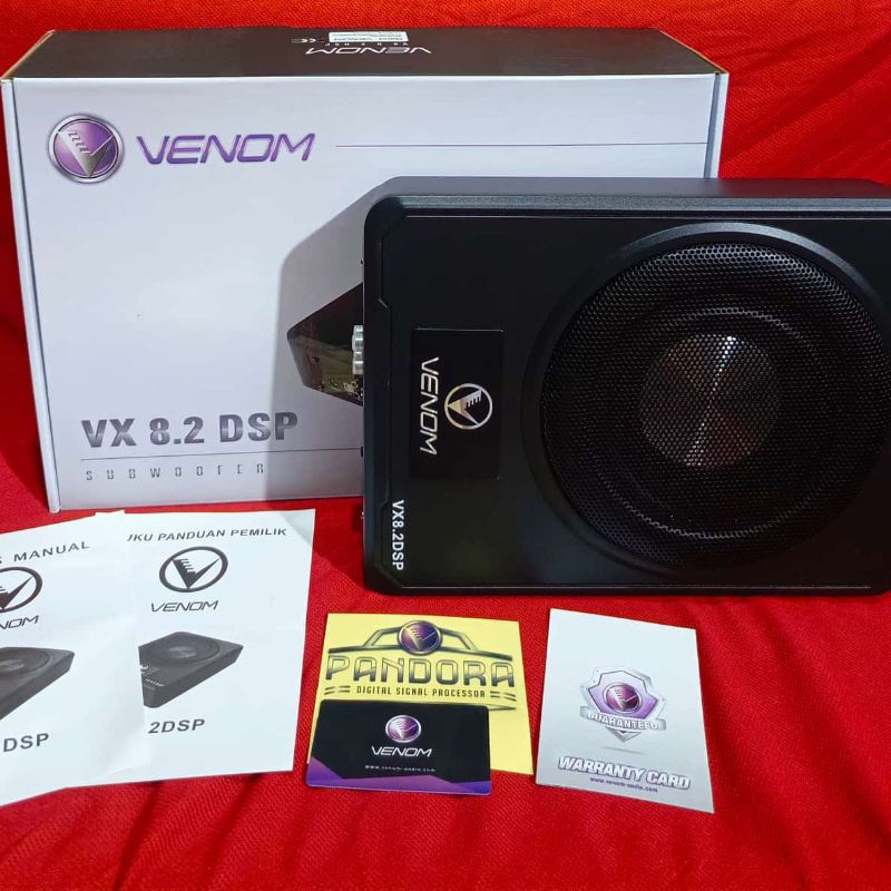 Subwoofer Kolong Aktif Venom VX 8.2 DSP - Venom VX 8.2 Dsp