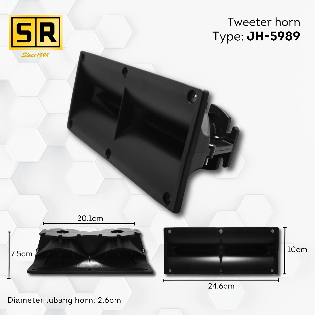 HORN HARMONIKA/CORONG ARRAY HORN TWEETER L-Acoustic KODOK SINGLE Dan DOUBLE IMPORT BMA