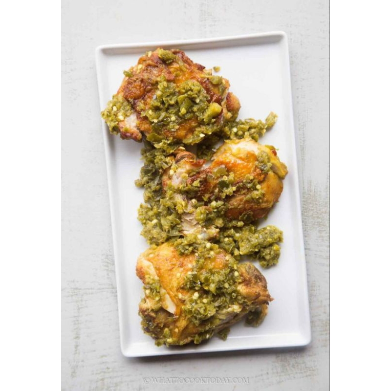 

Bumbu ayam penyet cabe ijo