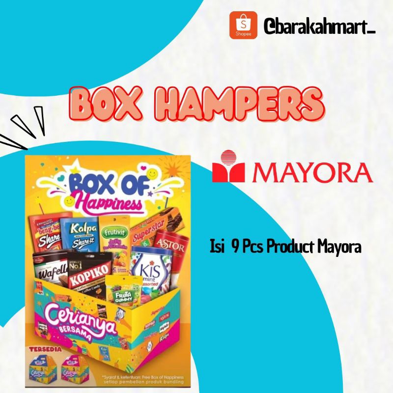 

Box of Happiness - Box Hampers Mayora