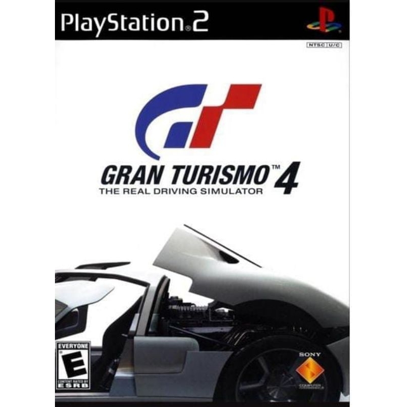 DVD GAME PLAYSTATION2 GRAN TURISMO 4 - KASET PS2 - KASET GAME BALAP MOBIL GRAN TURISMO
