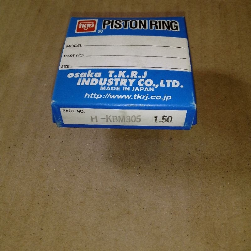 Ring seher / piston ring only HONDA MEGAPRO MEGA PRO NEW MONO SHOCK / VERZA . OVERSIZE OS 150 1.50 .