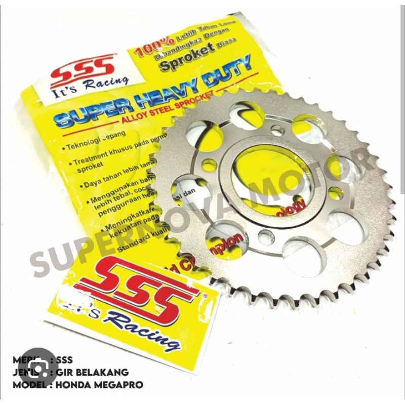 Gear belakang GL PRO GL NEOTECH MEGAPRO GL100 GL MAX SONIC 150 CB150R CBR CB150 VERZA SSS