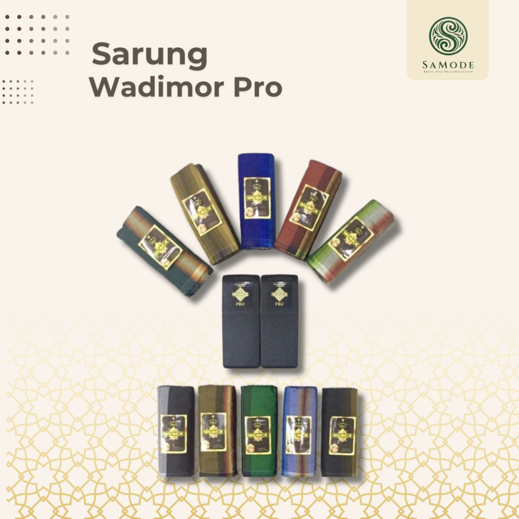Sarung Wadimor Pro | Sarung Wadimor Terbaru | Best Seller