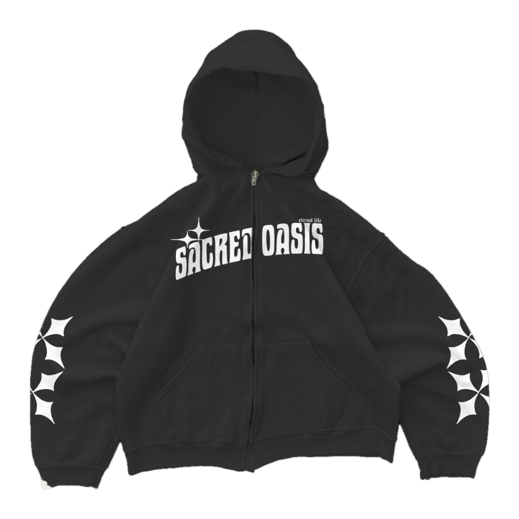 SUPERWEEKEND | HOODIE ZIPPER BOXY | RHOMBUS