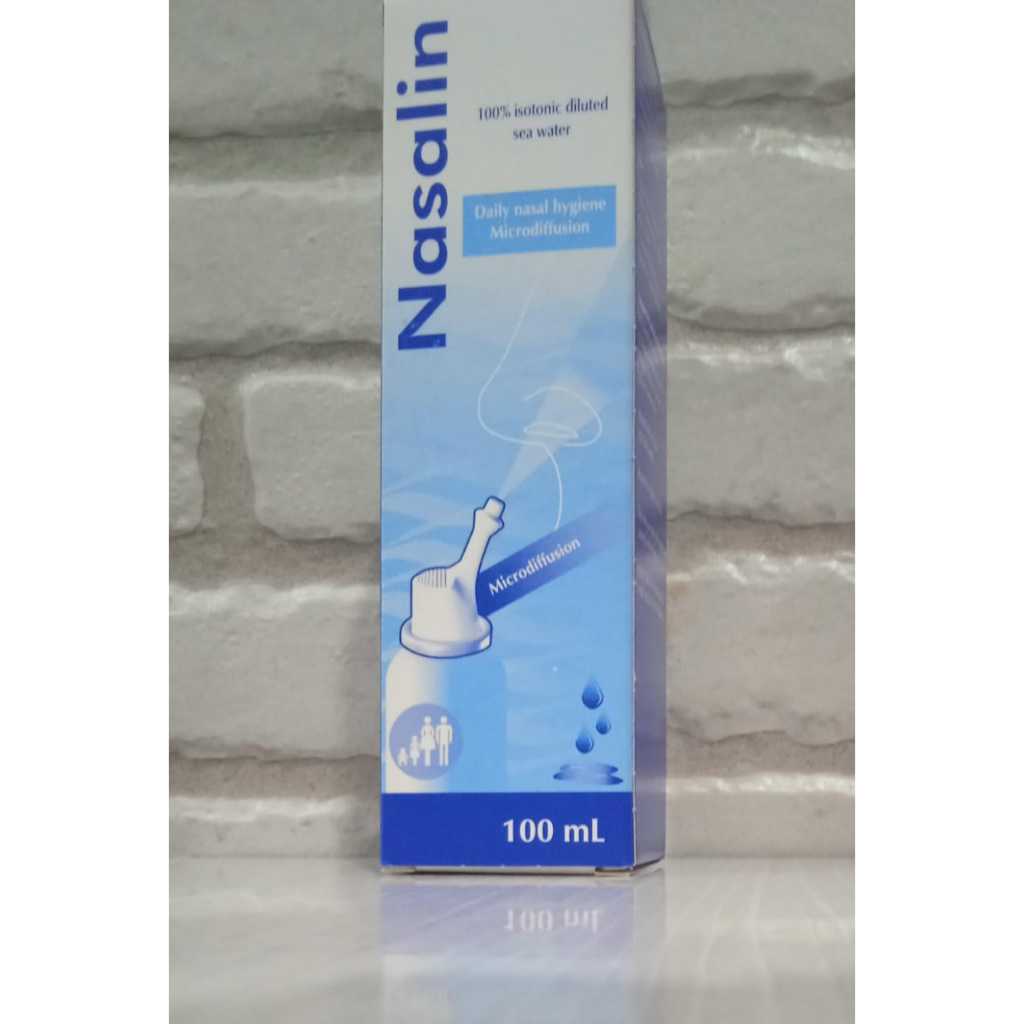 Nasalin Daily Nasal Hygiene Microdiffusion Spray 100 ml