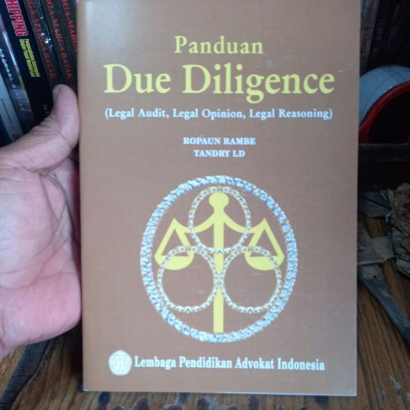 Buku Panduan DUE DILIGENCE ( Legal Audit, Legal Opinion, Legal Reasoning ) karangan Ropaun Rambe dan