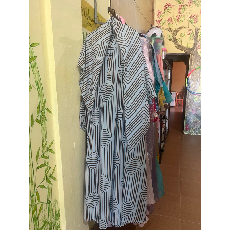 preloved gamis harga hanya referensi, baju sesuai live