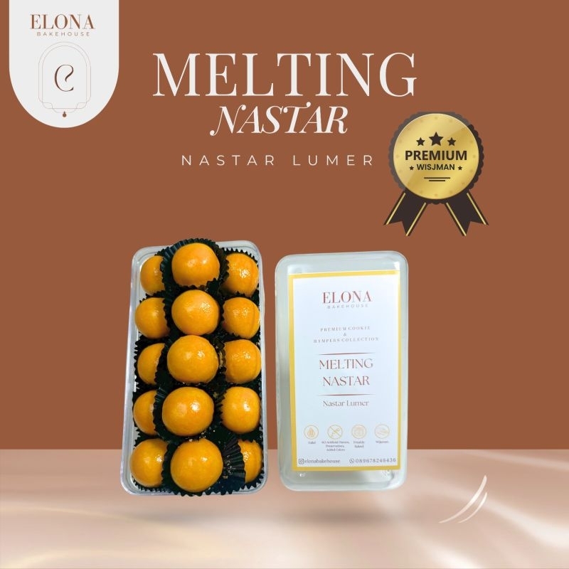

Nastar Lumer Wijsman Premium/ Melting Nastar Wijsman /Kue Kering Nastar/ Camilan Kue Kering Premium