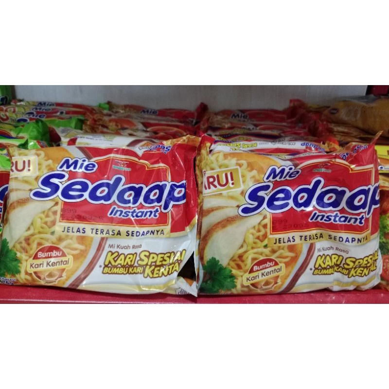 

Mie Sedaap kari spesial bumbu kari kental