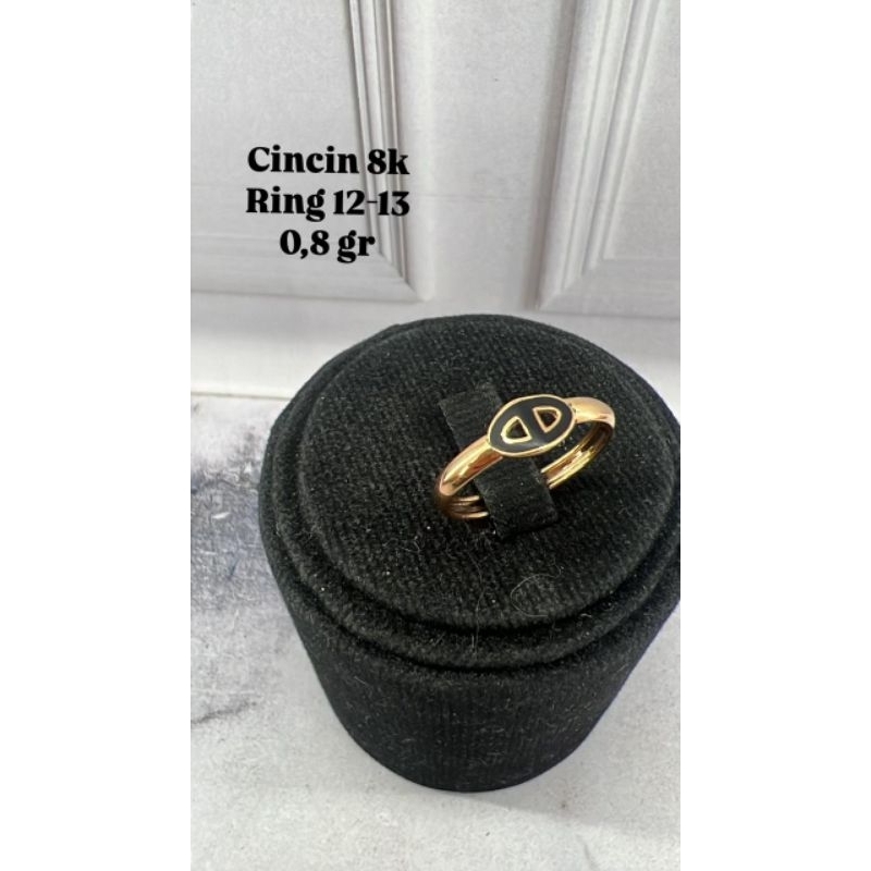 Cincin Cartier Emas 8K