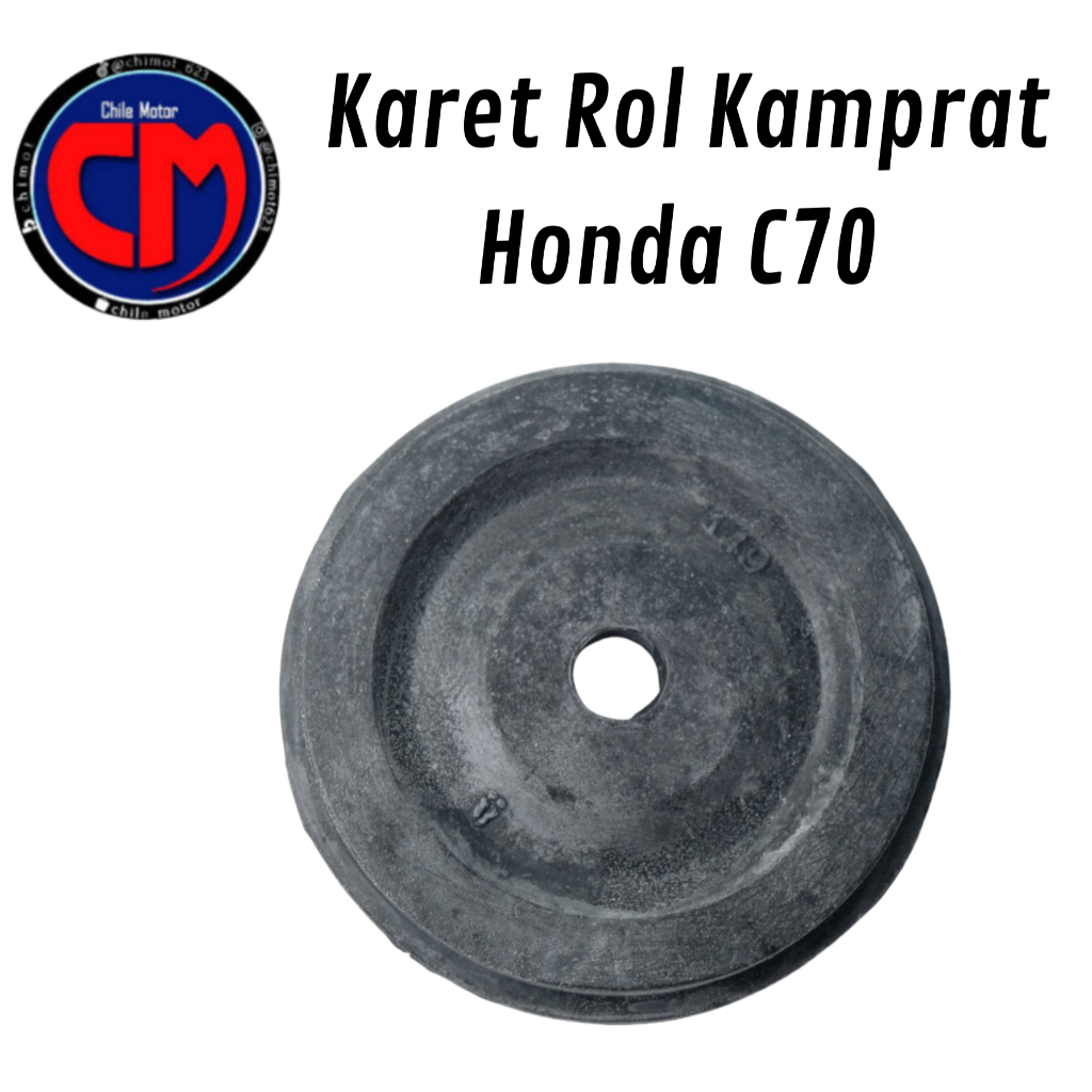 14610-086-003 Karet Rol Kamprat Honda C70  ATC70 CL70 CT70 S65 SL70 XL70
