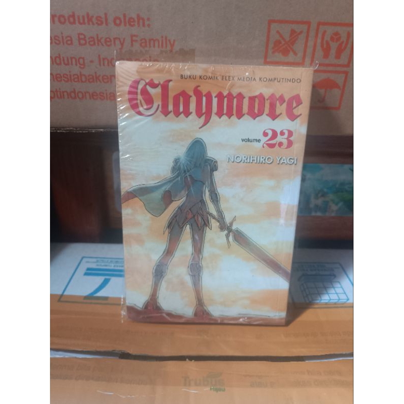 Komik Claymore 23 segel / komik Claymore vol 23 segel