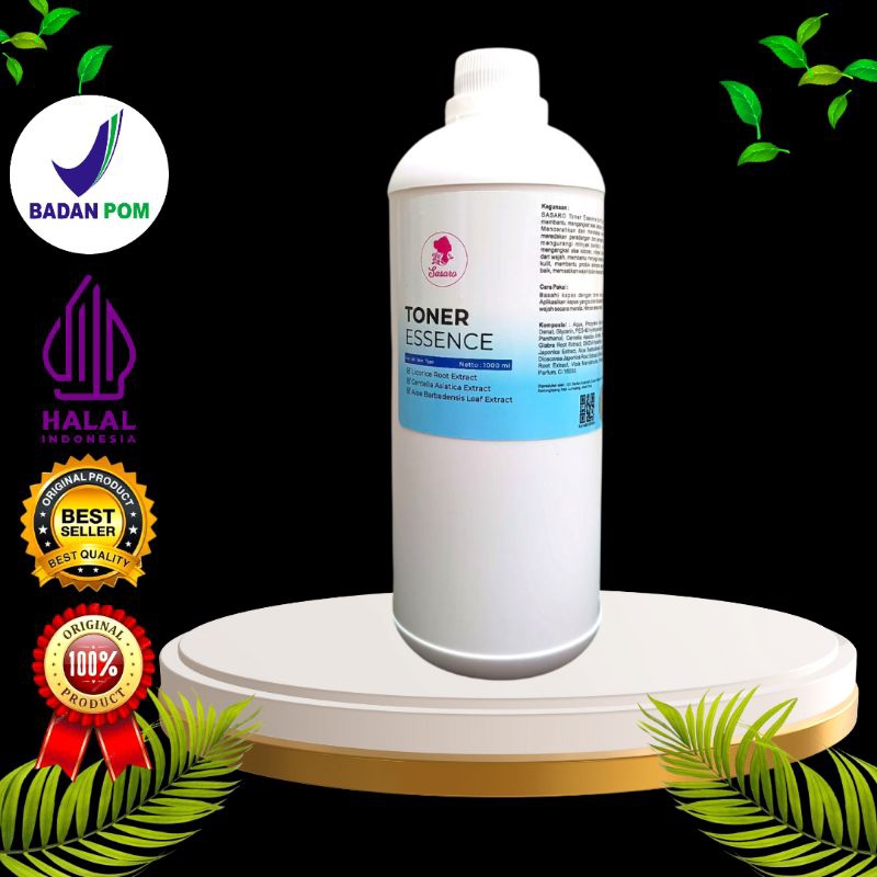BPOM 1 LITER TONER ESSENCE FOR ALL SKIN TYPE SASARO