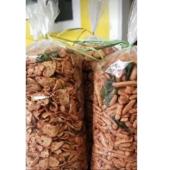 

Basreng pedas daun jeruk kemasan 250 g