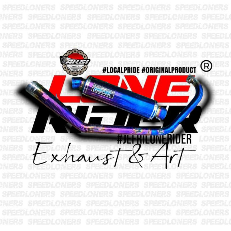 Lone Rider Original - Road Race ( RR ) Vixion Old New Bluemoon