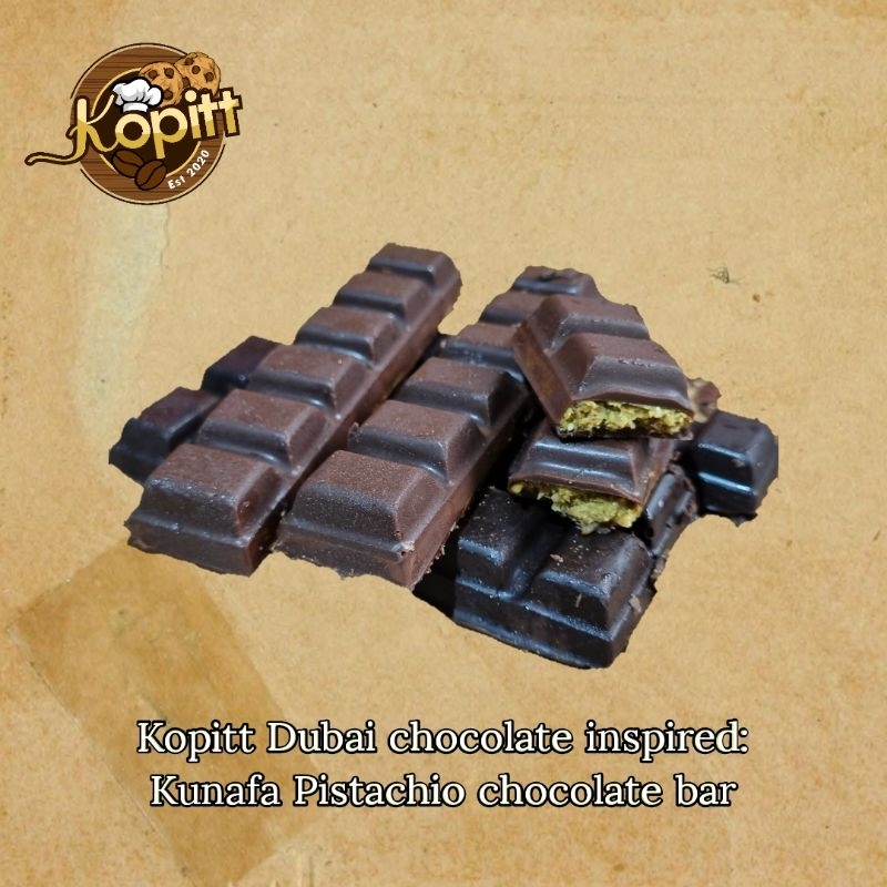 

coklat kunafa bar mini paket 5 pcs