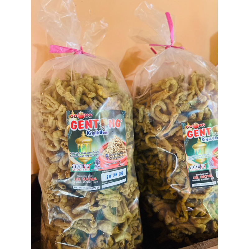 

USUS GENTONG 2kg enak murah renyah gurih