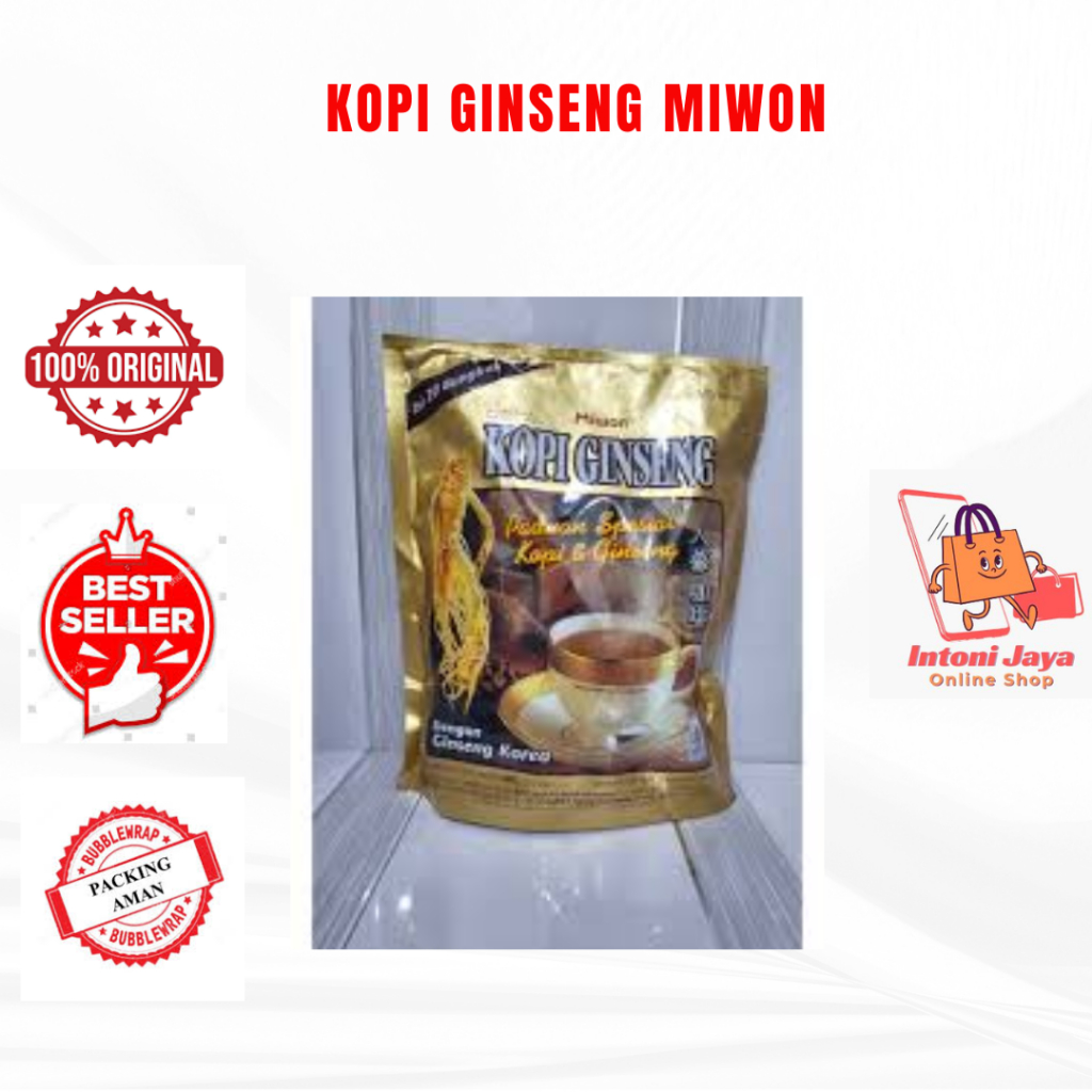 

Kopi Ginseng Miwon 400g (20x20g)