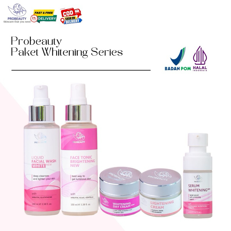 PROBEAUTY PAKET WHITENING | PROBEAUTY KOSMETIK | PROBEAUTY SKINCARE