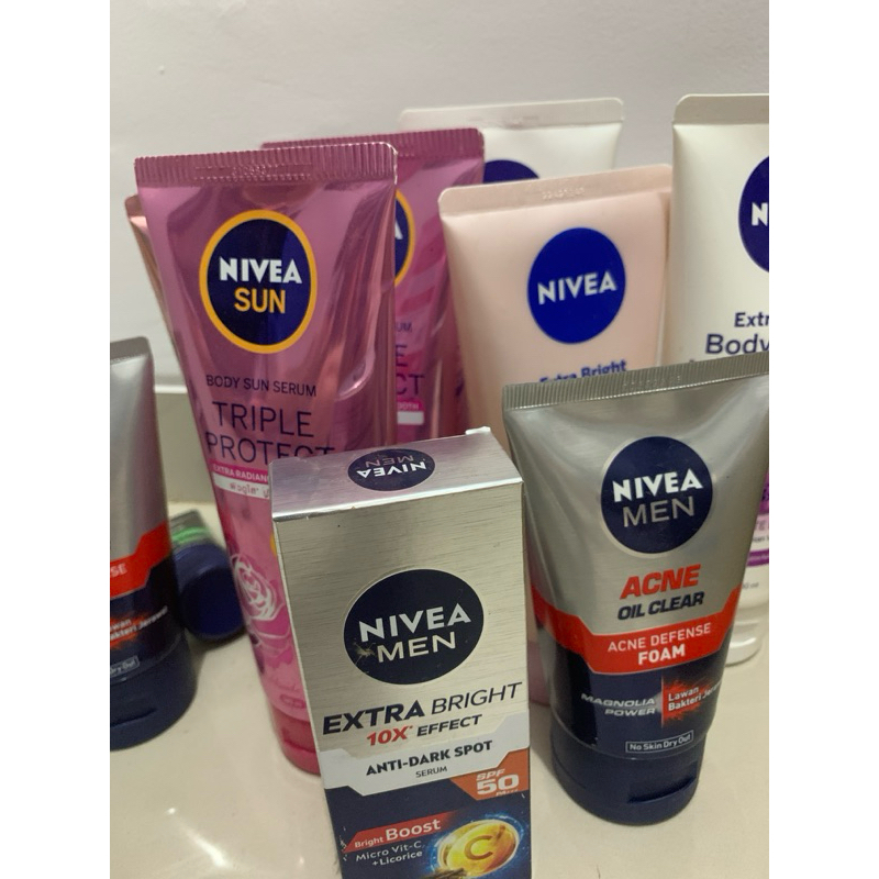 (Clearence Sale) Cuci gudang day cream facial wash , Somethinc serum , Everpure, Marina, Emina, Ward