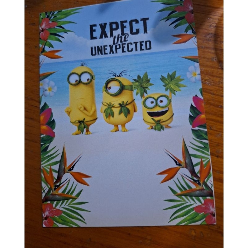 

kartu pos minion/minion postcard