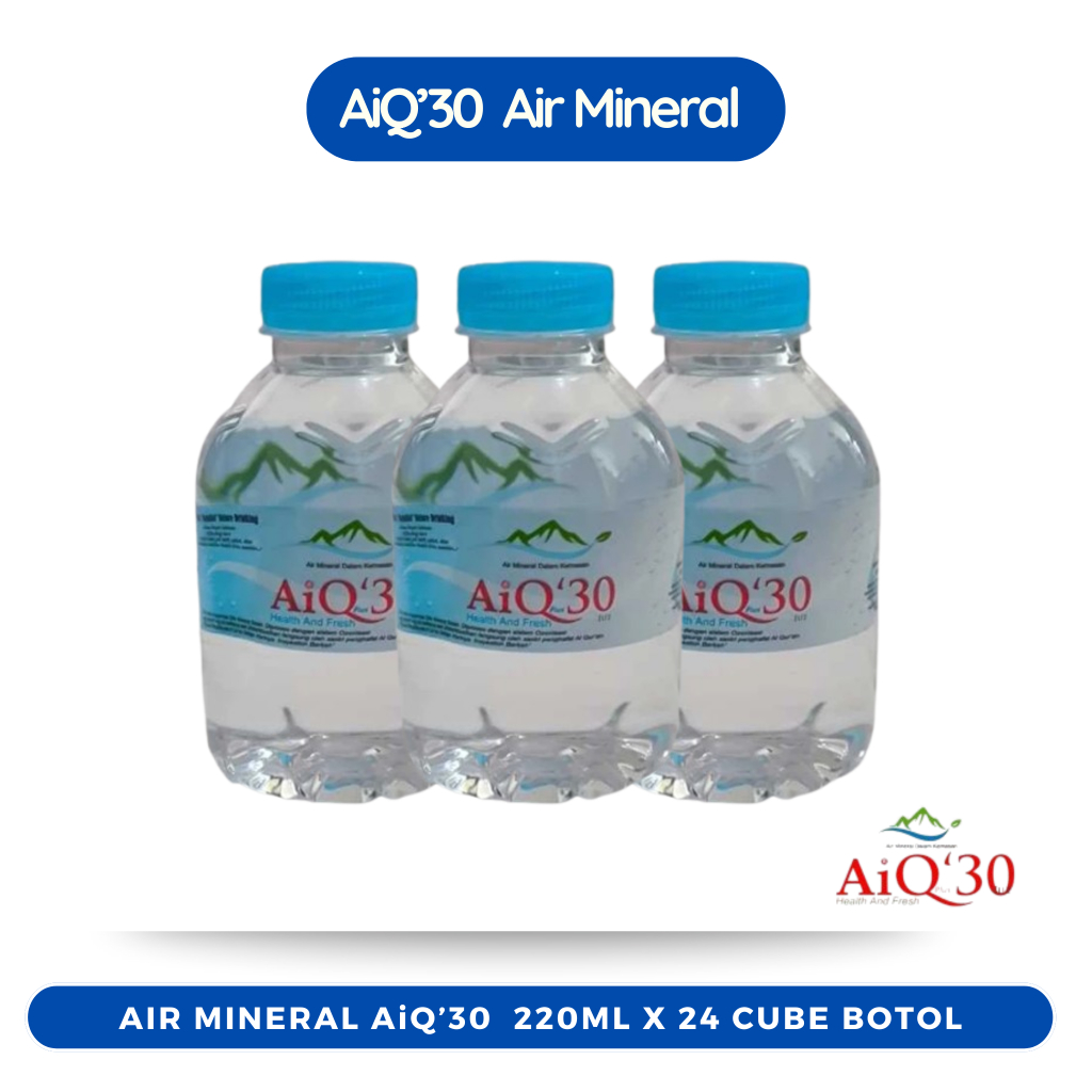 

Air Mineral AIQ30 Kemasan mini cube 220ml