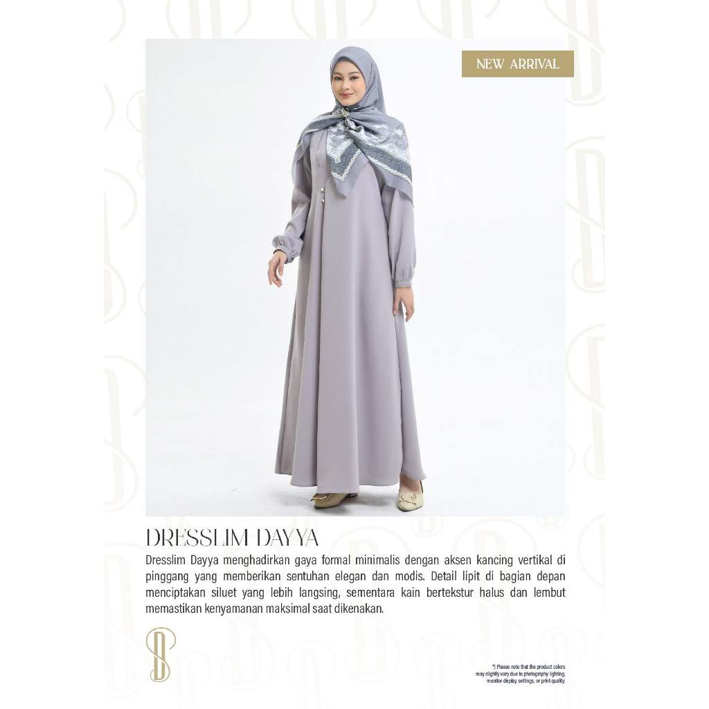 RABBANI ORI - New Dresslim Gamis Dewasa Rabbani Ori Dresslim Dayya