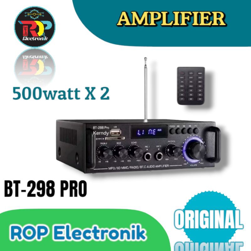 Amplifier Bluetooth 1000wat PMPO 600watt Murah Berkualitas