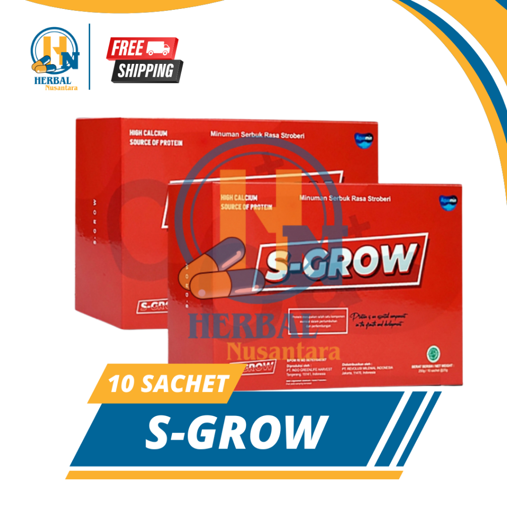

S-GROW Suplemen Susu Peninggi Badan
