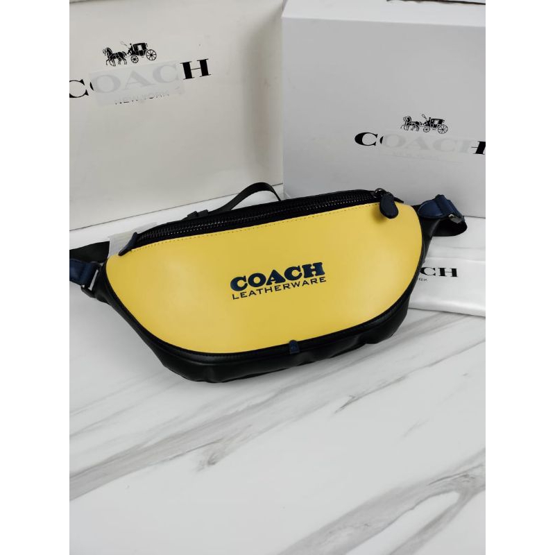 Tas Waistbag Pria CCH tas pinggang kulit