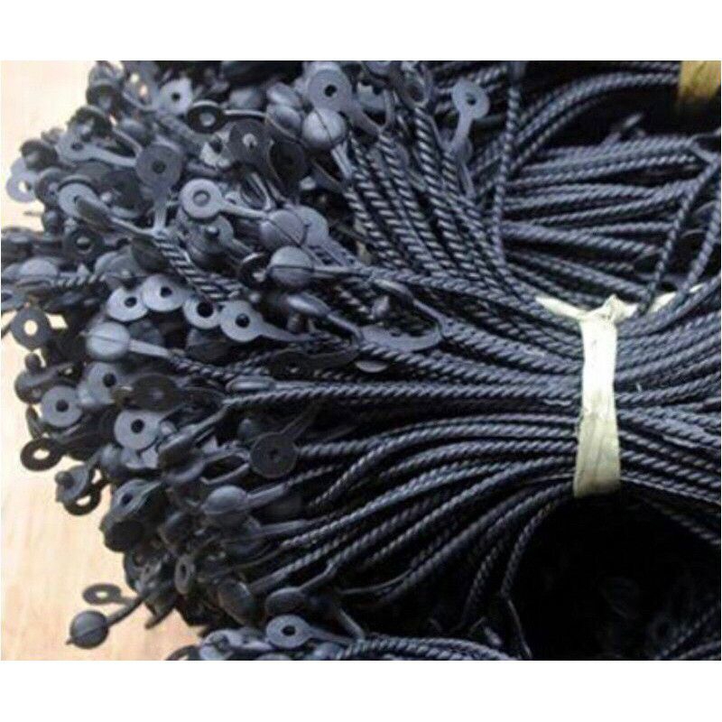 

[Isi 100Pcs] Tali Plintir Souvenir Tali Hitam Untuk Camilan Panjang 17Cm