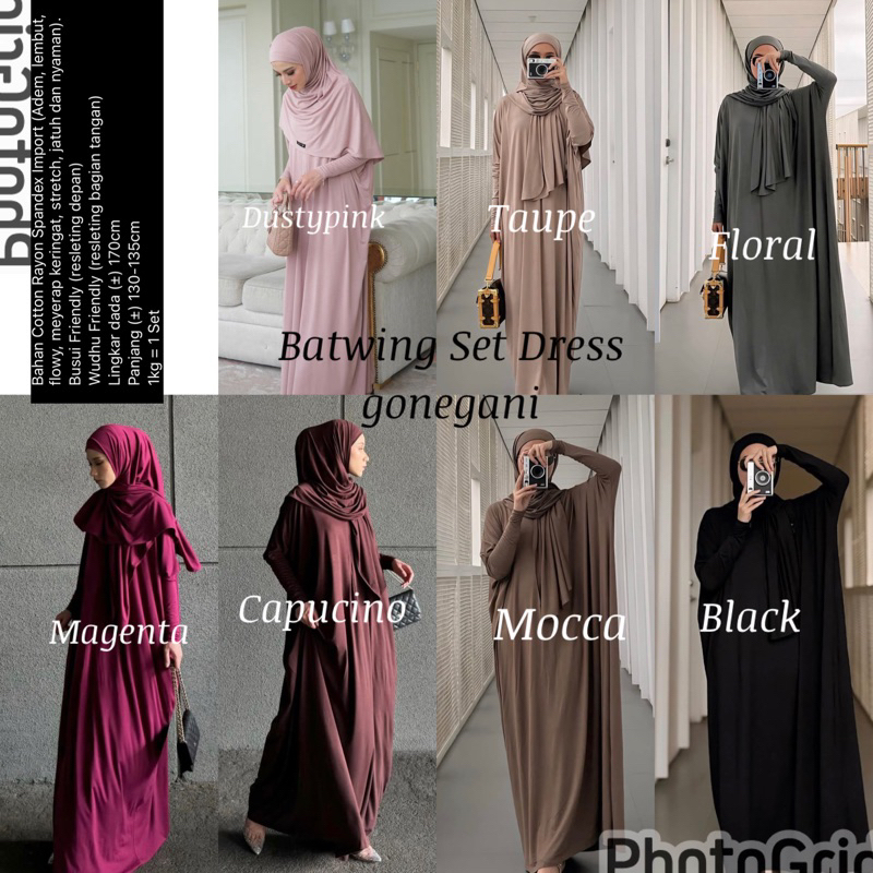 BATWING PLAIN SET GONEGANI LOUS SHIRT AIGO SWEATER GONEGANI JEYDA CARDY GONEGANI ELMA DRESS GONEGANI