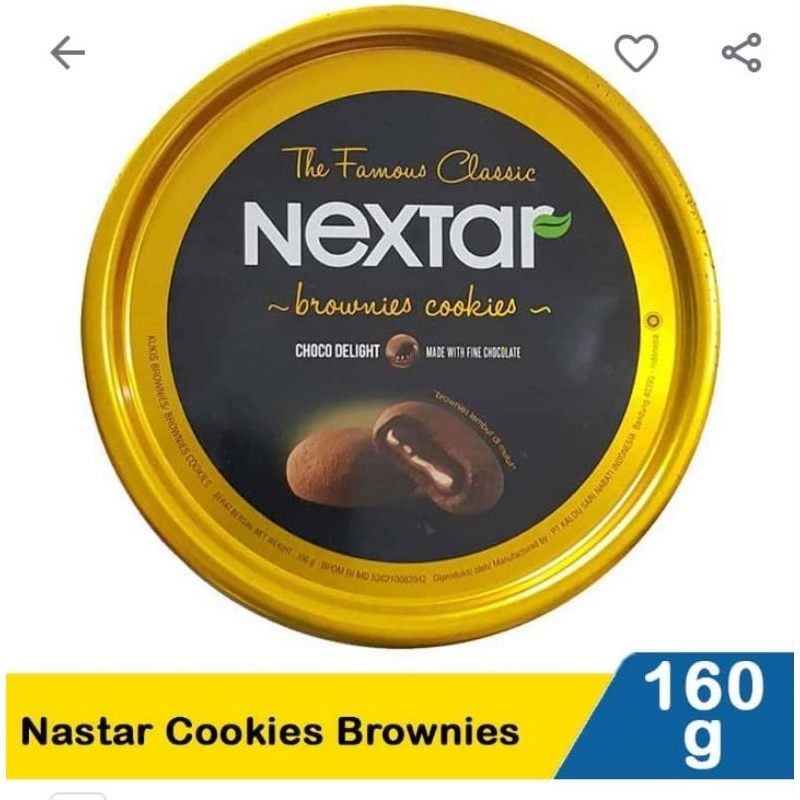 

Nextar Nastar Cookies Brownies 160g