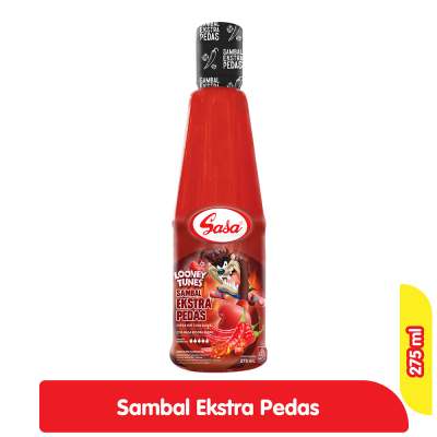 

Sasa Sambal Ekstra Pedas Botol 275 ml